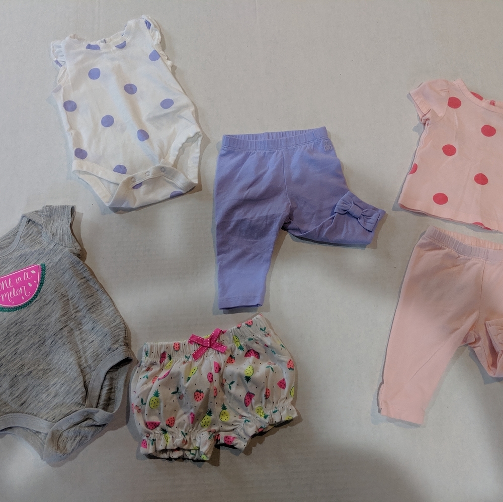 25 item 0-3 Mo Summer/Spring Lot